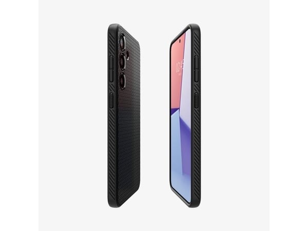 Spigen Liquid Air, Omslag, Samsung, Galaxy S24, 15,8 cm (6.2"), Svart