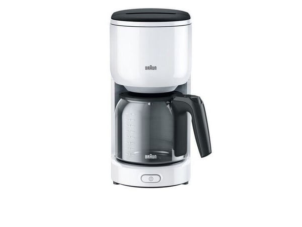 Braun KF 3100, Suodatinkahvinkeitin, 1000 W, Valkoinen