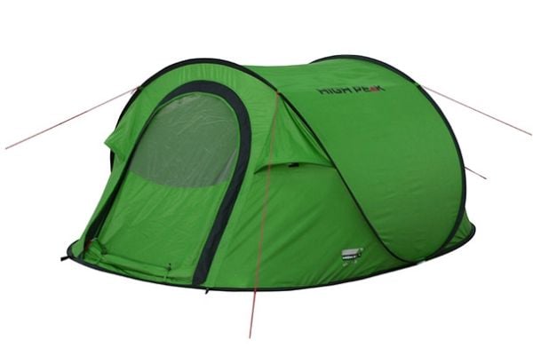 High Peak Vision 3, Camping, Tunneltält, 2,3 kg, Grön
