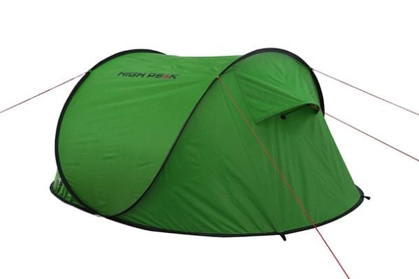 High Peak Vision 3, Camping, Tunneltält, 2,3 kg, Grön
