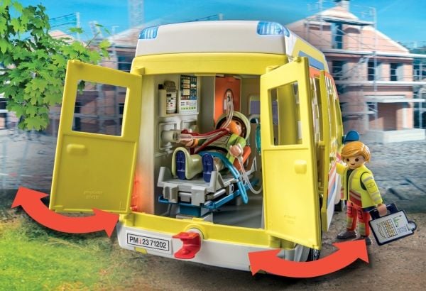 Playmobil City Life 71202, Ambulans, 4 År, Plast, Multifärg
