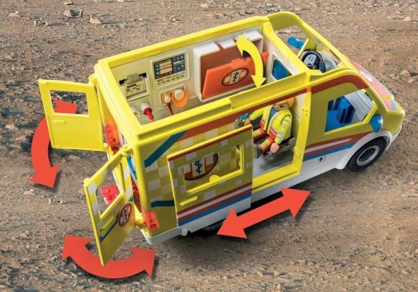 Playmobil City Life 71202, Ambulans, 4 År, Plast, Multifärg