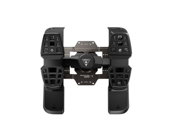 Turtle Beach VelocityOne Rudder, Pedaler, PC, Xbox, Xbox One, Xbox Series S, Xbox Series X, Modusknapp, Koblet med ledninger (ikke trådløs), USB, S...