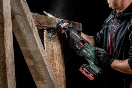 Metabo SSEP 18 LTX BL MVT, Børsteløs, Sort, Grønn, 3000 spm, 3,2 cm, 98 dB, 87 dB
