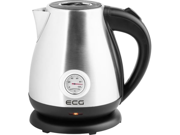ECG RK 1705 Metallico Elektrinis virdulys, 1.7 L, Nerūdijantis plienas