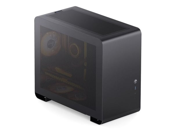 Jonsbo U4 Mini, Mini Tower, PC, Sort, ITX, Mini-ATX, Netting, Stål, Spilling