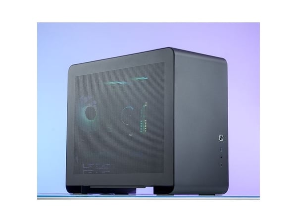 Jonsbo U4 Mini, Mini Tower, PC, Sort, ITX, Mini-ATX, Netting, Stål, Spilling