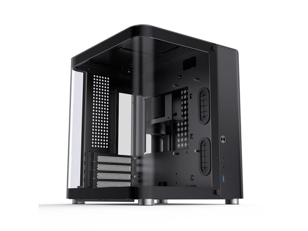 Jonsbo TK-1 2.0, Mini Tower, PC, musta, ITX, mikro ATX, Terästä, Karkaistu lasi, Pelaaminen Jonsbo TK-1 2.0, Mini Tower, PC, musta, ITX, mikro ATX, Terästä, Karkaistu lasi, Pelaaminen