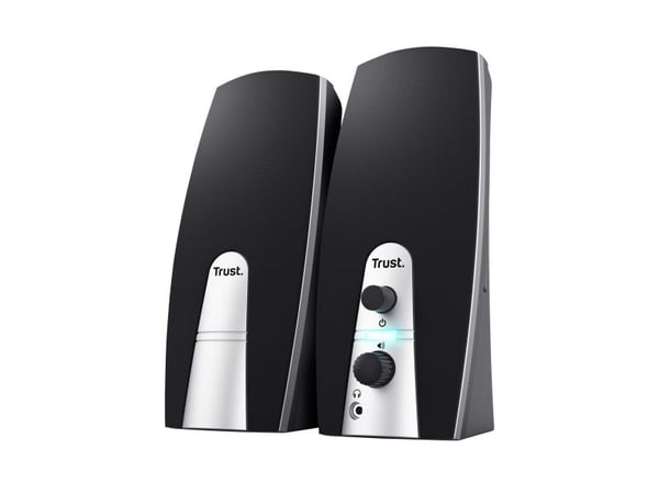 Trust - Høyttalere - for PC - USB - 5 watt (Total) - svart