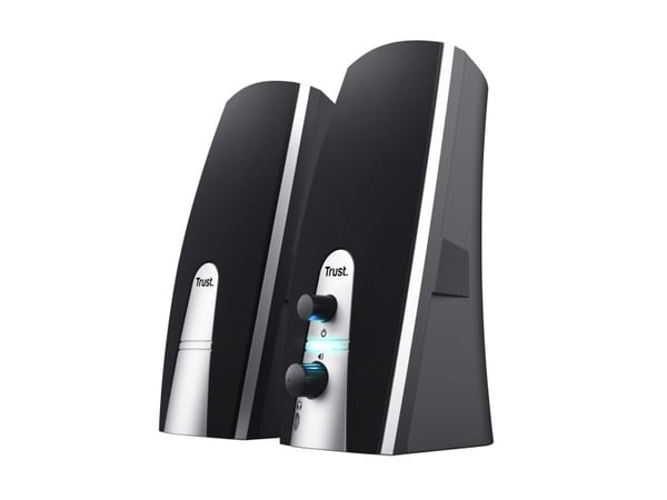 Trust - Høyttalere - for PC - USB - 5 watt (Total) - svart