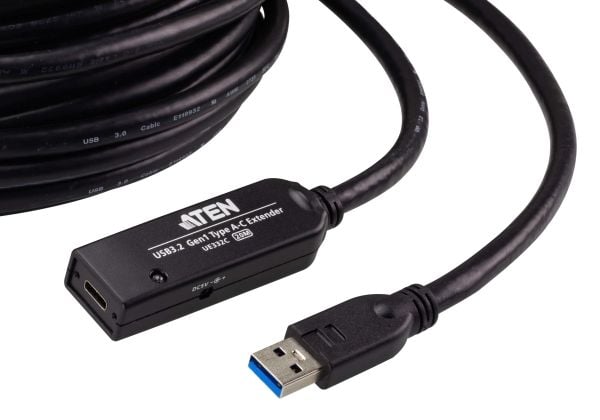 ATEN UE332C - USB-kabel - USB typ A (hane) till 24 pin USB-C (hona) - USB 3.2 Gen 1 - 20 m