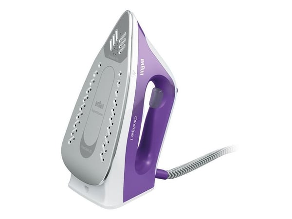 BRAUN CareStyle 1 IS 1014 IV Silitysrauta höyrynkehittimellä 2200 W 1,5 l Valkoinen, violetti