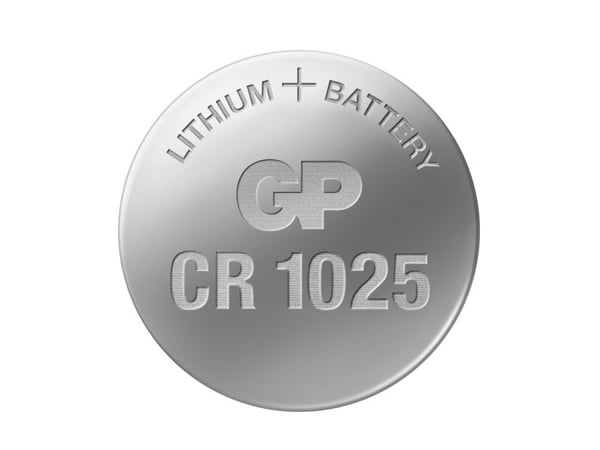 GP batteri CR1025, 1 stk