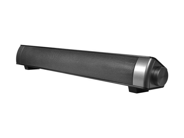 Megasat Soundbar I, 12 W, 12 W, 1%, Svart, LED, Koblet med ledninger (ikke trådløs)