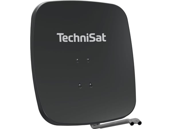 TechniSat SATMAN 65 PLUS, 35,7 dBi, 27°, Grå, Aluminium, 3,6 kg, 1,5 mm