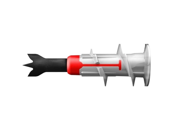 Fischer 545683, Veggplugg, Gipsplater, 44 mm, 4 mm, 5 mm, 10 stykker
