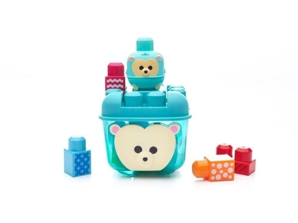 Mega Bloks Build ‘n Rock Hedgehog, Byggsats, 1 År, Plast, 10 styck