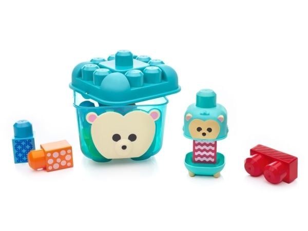 Mega Bloks Mega Bloks, First Builders, Bygg og Wobble pinnsvin, byggesett, 1 - 5 år, unisex