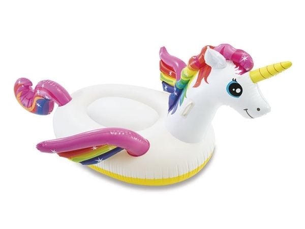Intex Enhjørning Ride-On 198x140x102cm