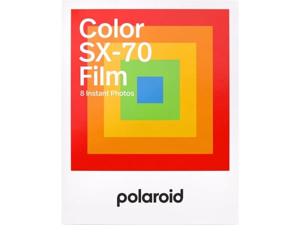 Polaroid - Värillinen pikafilmi - SX-70 - ASA 160 - 8 valotusta