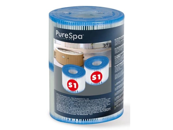 Intex 29001, Suodatinpatruuna, Sininen, Valkoinen, Muovi, Kylpyläallas, Pyöreä, Kiina