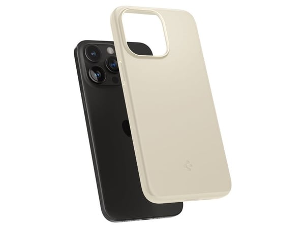 Spigen ACS06694, Mobilskal, Apple, iPhone 15 Pro, 15,5 cm (6.1"), Beige