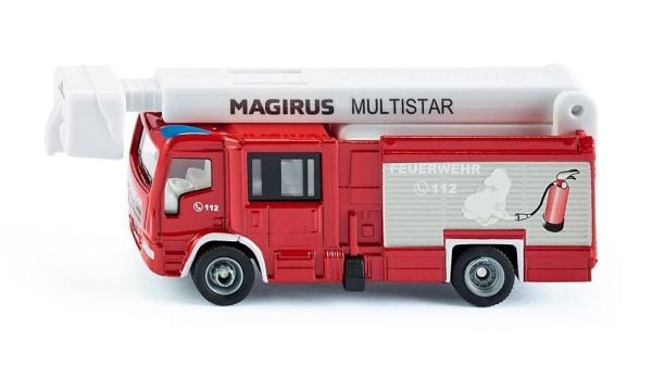 Siku Magirus Multistar TLF, Paloauto, 1:87, Poika/tyttö, Metalli, Muovi, 3 vuosi/vuosia, Punainen, Hopea Siku Magirus Multistar TLF, Paloauto, 1:87, Poika/tyttö, Metalli, Muovi, 3 vuosi/vuosia, Punainen, Hopea