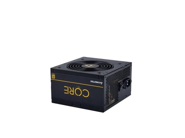 Chieftec Core Series BBS-600S - Virtalähde (sisäinen) - ATX12V 2.3/ EPS12V/ PS/2 - 80 PLUS Gold - AC 100-240 V - 600 Watt - aktiivinen PFC