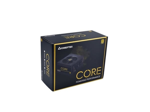 Chieftec Core Series BBS-700S - Strømforsyning (intern) - ATX12V 2.3/ EPS12V/ PS/2 - 80 PLUS Gold - AC 100-240 V - 700 watt - aktiv PFC