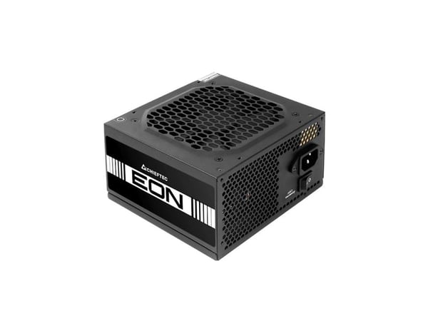 Chieftec EON Series ZPU-600S - Nätaggregat (intern) - ATX12V 2.3 - 80 PLUS - AC 200-240 V - 600 Watt - aktive PFC - elegant svart