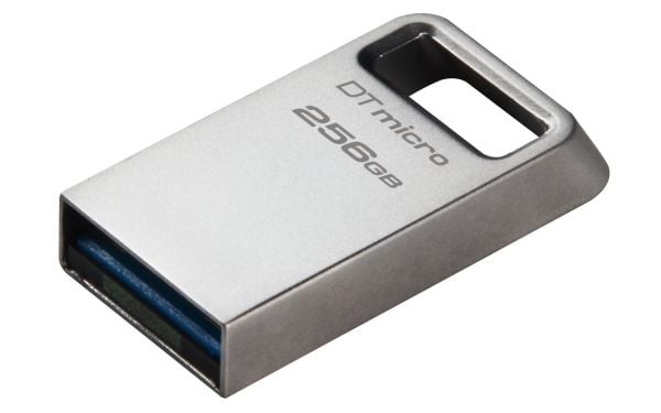 Kingston DataTraveler Micro - USB-flashstasjon - 256 GB - USB 3.2 Gen 1