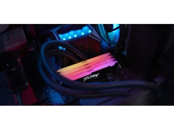 Kingston Technology FURY Beast RGB, 16 GB, 2 x 8 GB, DDR4, 288-pin DIMM