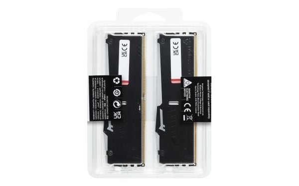 Kingston Technology FURY Beast RGB, 16 GB, 2 x 8 GB, DDR5, 288-pin DIMM