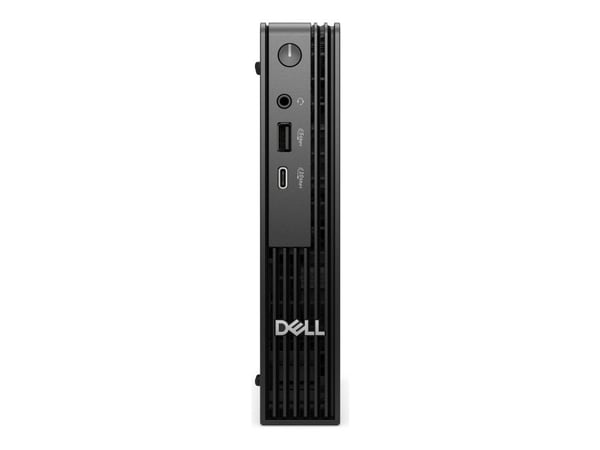 Dell Pro Micro QCM1250 - AI PC - mikro Core Ultra 7 265T / upp till 5.3 GHz - RAM 16 GB - SSD 512 GB - NVMe - Intel Graphics - Gigabit Ethernet, Bl...