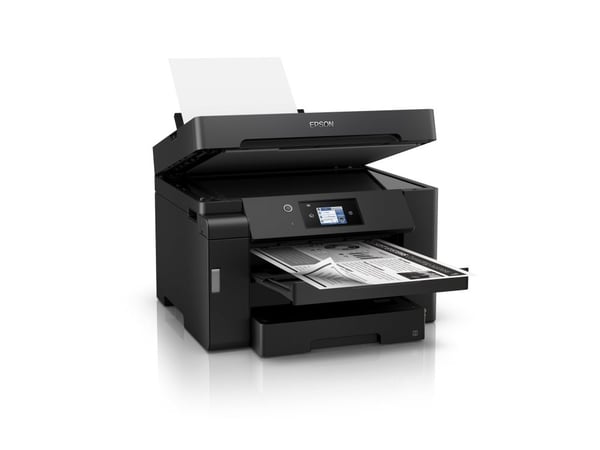 Epson EcoTank M15140 - Multifunksjonsskriver - S/H - ink-jet - A3 plus (329 x 483 mm) (original) - A3 (medie) - opp til 25 spm (trykking) - 550 ark...