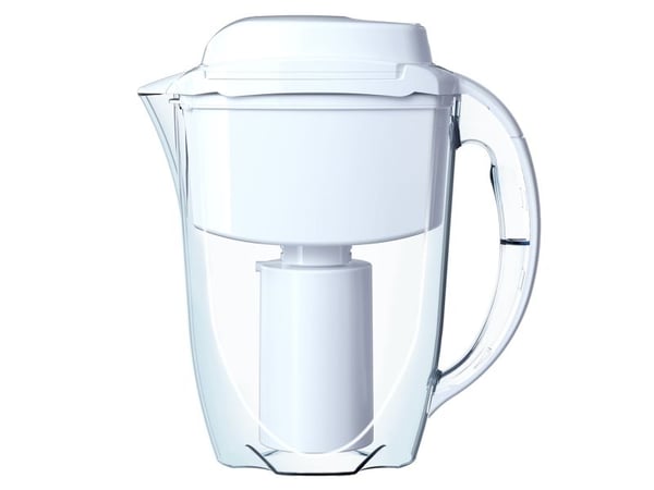 AQUAPHOR J.Shmidt A500, Vattenfilter för köksbänk, 2,8 l, Transparent, Vit