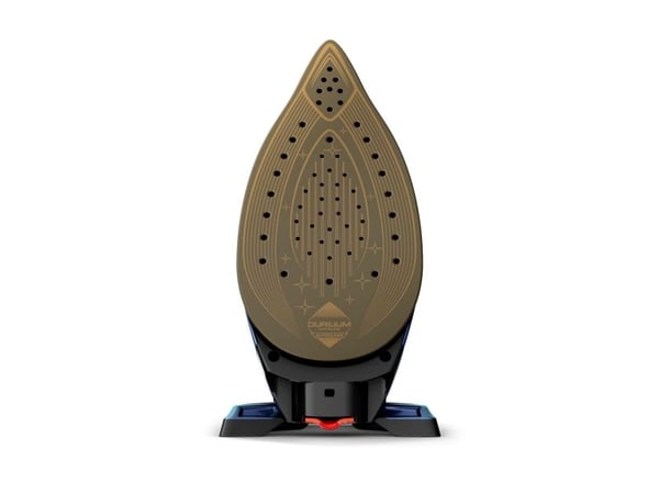Tefal Express Vision SV8151 - Strykjärn med separat ånggenerator - sula Durilium AirGlide Autoclean - 2800 W - blå/svart