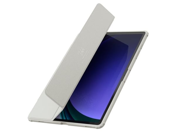 Spigen Ultra Hybrid Pro - Vikbart fodral för surfplatta - polykarbonat, termoplastisk polyuretan (TPU) - grå - för Samsung Galaxy Tab S9+