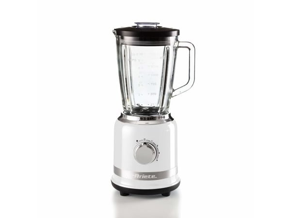 Ariete 00C058501AR0, Bänkmixer, 1,5 L, Impulsfunktion, Krossning av is, 1000 W, Rostfritt stål, Vit