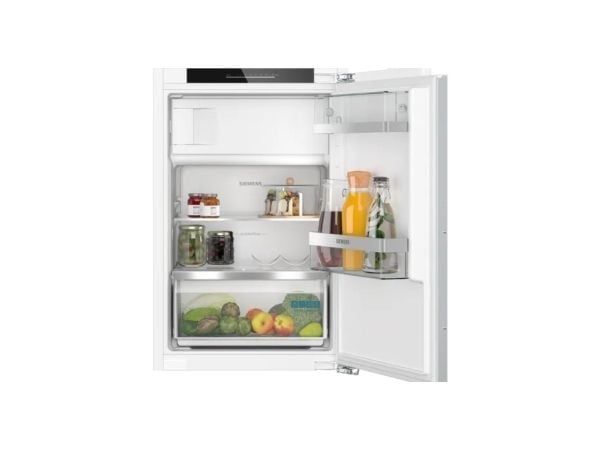 Siemens iQ500 KI22LADD1 - Kjøleskap med fryserboks - innebygd - fordypning - bredde: 56 cm - dybde: 55 cm - høyde: 88 cm - 119 liter - Klasse D