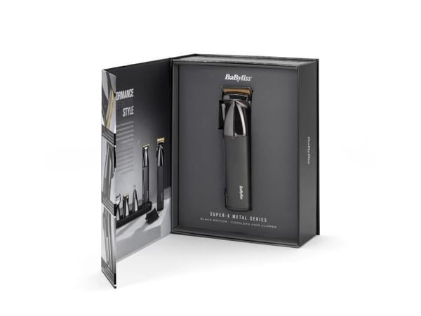 BaByliss E991E, Svart, Krom, Titan, Batteri, 180 min, Inbyggt batteri, 3 h