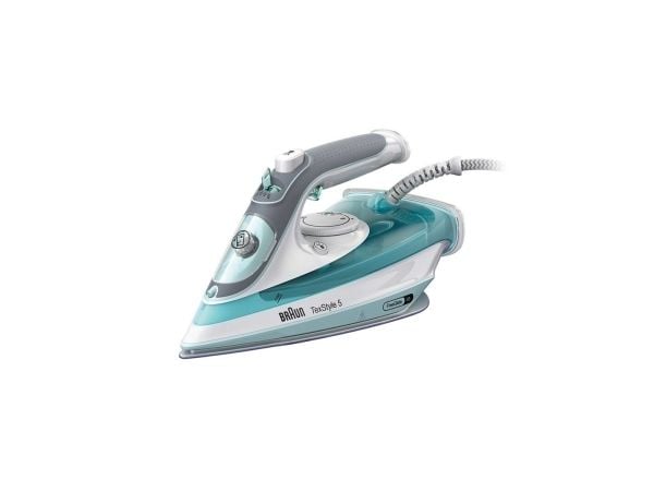 Braun TexStyle 5 SI 5017 GR - Dampstrykejern - såleplate: FreeGlide 3D SuperCeramic - 2700 W - grønn