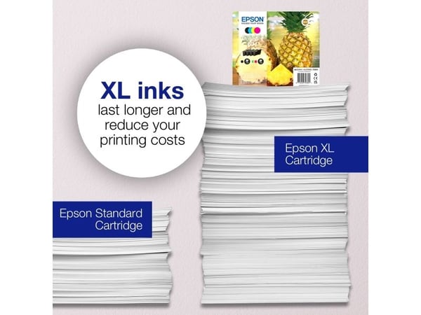 Epson Singlepack Yellow 604XL Ink, High (L) Yield, Keltainen, 4 ml, 1 kpl, 350 sivua, Kertapakkaus