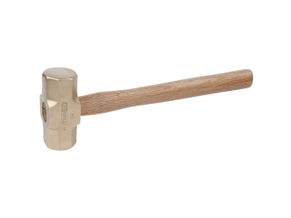 KS Tools 963.2083, Slägga, Aluminiumbrons, Trä, 90 cm, 4,2 kg, 3,5 kg