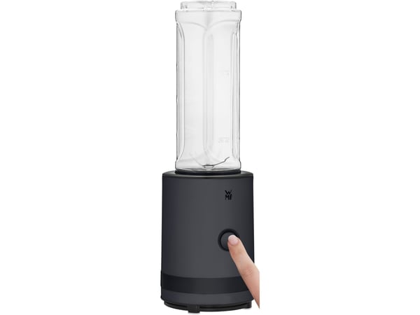 WMF KITCHENminis 0416500071, Sportsblender, 0,6 l, Isknusing, 300 W, Svart