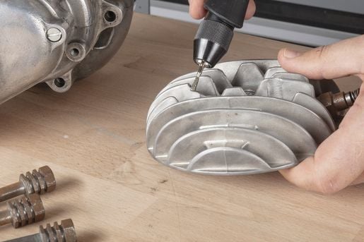 Wolfcraft diamantslipskiva - cylindrisk 3-delad.