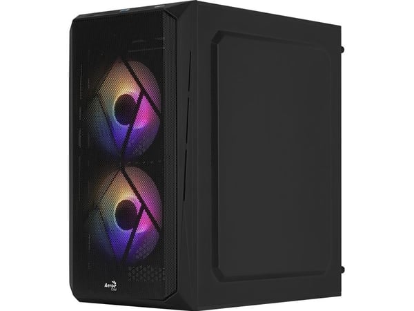 AeroCool - - micro ATX - ingen strömförsörjning - USB/ljud
