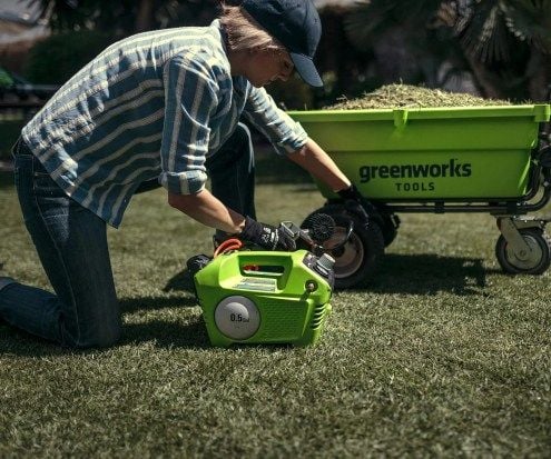 Greenworks GD24AC, 40 l/min, 7,3 kg - SOLO