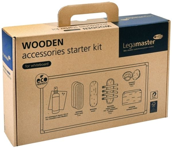 Legamaster 7-125600, Tilbehørssett, FSC mix 70%, 214 mm, 333 mm, 74 mm, 890 g
