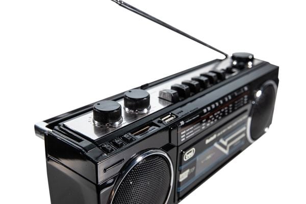 Trevi RR 501 BT, Personlig, Analog, FM, MW, SW, Svart, Rotasjon, Utvendig
